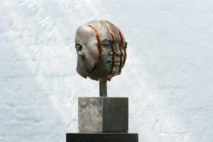 NUBIAN HEADS Bronze AntonSmit collectable sculpture art