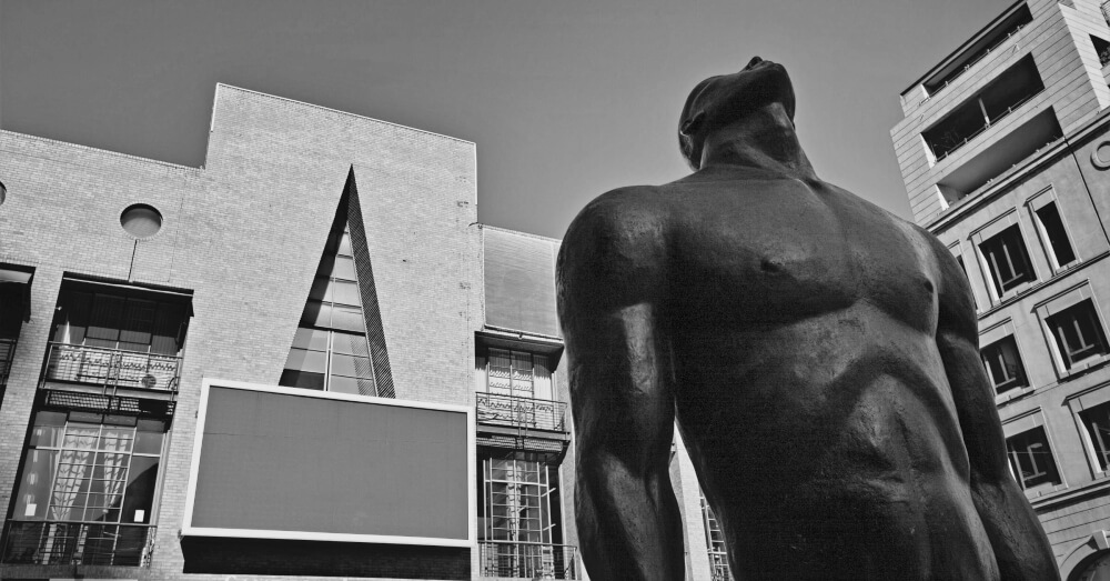 Colossal Youth Statue