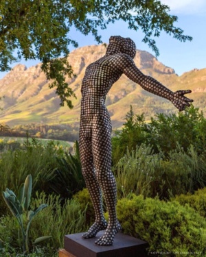 FAITH - LIFESIZE WITH RIVETS